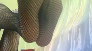 M@nyV1ds - Nikki Luvs BBC - Spreading my Toes in Fishnet-7