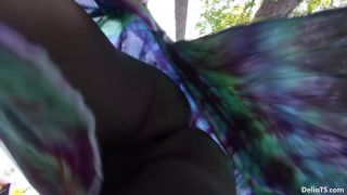 Delia DeLion / Delia TS Pollinating the Lilac Sex Clip V...-3