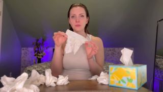A Sick Day In The Life Of Nadia More Like Snottia Sneezegoddess (Femdom porn)-6