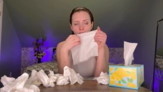 A Sick Day In The Life Of Nadia More Like Snottia Sneezegoddess (Femdom porn)-9