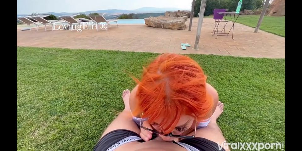 Cumshot Lovingeli1 Vacation Facial Fuck in Orange Hair Lovingeli1