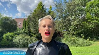 online clip 11 Angel Wicky - JOI in latex on femdom porn skyrim femdom-5