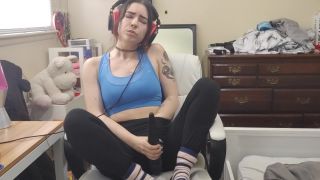 porn clip 22 LilRedVelvet – Cumming To Music Wearing Headphones on femdom porn gay fetish xxx-7