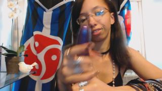 video 3 Miss Alice the Goth – POV Wild Hand Job on Smooth Dildo on fetish porn impregnation fetish porn-3