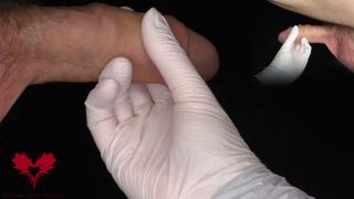 Mistress in White Latex Gloves wants me to Ejaculate into a Tomax Venus Real O.-1