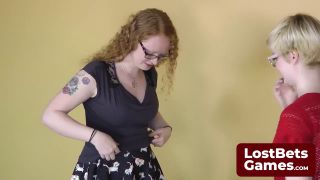 Small Tits Pearl, a delicate blonde pixie playing Strip Mogadishu-1