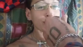 ZorritaMorocha - Mamada, beso negro, sexo y acabada en la cara creampie cumshot-9
