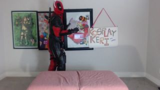 M@nyV1ds - Kosplay_Keri - Lady Spiderman and Deadpool pegging fun-0