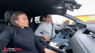 [GetFreeDays.com] Fucked in The Backseat of an Audi Q8 on a Public Parking Lot  Maya Mack Sex Stream December 2022-0