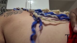 Mrs cle and her elves have a messy kitchen orgy colored hair p....-9