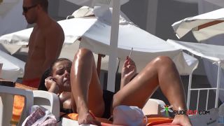 Big Tits On  Beach-0