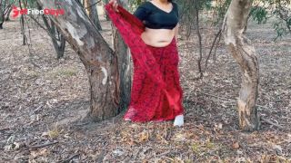 [GetFreeDays.com] Horny Indian Housewife Cheating with Friend - Giving Deep Throat in Outdoor - Saree Sex Sex Clip January 2023-0