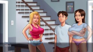 New XXX Games - Jenny and Roxxy play with one other's Tits (18 ) - Summertime Saga New Update-1