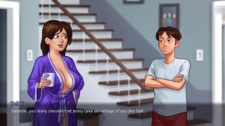 New XXX Games - Jenny and Roxxy play with one other's Tits (18 ) - Summertime Saga New Update-3