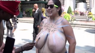 Candid – massive monster tits in public part 3. - Big tits-8