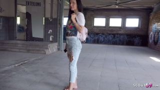 [K2S.CLUB] German-Scout - Schlanke MILF Allatra an Lost Place in Berlin AO gefickt - HD 720P-2