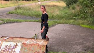 FEMDOMFOTO - Lady Iveta - First Target Training (German).-6