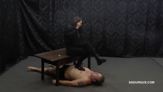 Nomis pause and slave worship boots - Smoking-7