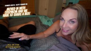 KymberLeighXXX - Moved In With StepMom And We Have To Share A Bed! Kymber Leigh AITSF250523 FULL Trailer-8