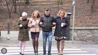[Angelica (47)] Angelica (47), jamila (47), kathy white (45) - one lucky young guy fucking three hot mature ladies at once&nbsp;-4