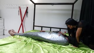 Rain Queen Kali Part 3 of my complete mummification session (Femdom porn)-5