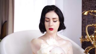 online xxx clip 26 Miss Ellie Mouse – Sexy Brunette Takes a Bubble Bath - fetish - masturbation porn braces fetish-5
