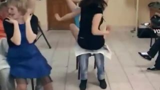 Lap dance competition on a  wedding-1