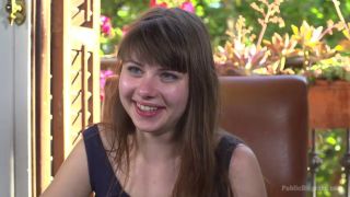 Perky Young French Brunette Begs For Anal Sex in Public D...-9