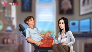 SCIENCE TEACHER MISS OKITA - Summertime Saga New Version Cookie jar Sex Animation Ep 14-5