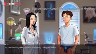 SCIENCE TEACHER MISS OKITA - Summertime Saga New Version Cookie jar Sex Animation Ep 14-8