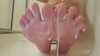 Online Fetish video Frostyprincess - Cummy Feet Play-7