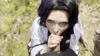 VyvaVega - Hot Shinobu cosplay: Demon hunter lets go of all inhibitions in the forest!-3
