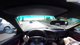 BMW makes young slut let you creampie her! - (Hardcore porn)-1