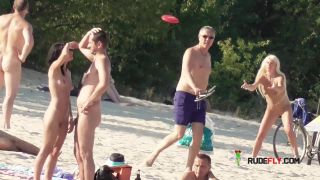 free adult video 38  Having fun is easy at the plage for two nude teens 1 280, teen on teen-5