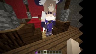 Parody Lisa Big boobs hentai animation minecraft jenny xhatihentai gameplay-2