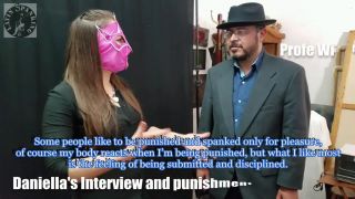 clip 13 LatinSpanking – Daniellas Interview And Punishment | latinspanking | femdom porn smoking fetish blowjob-0