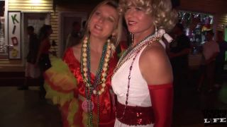 Flashing on Duval Street During Fantasy Fest (MILF porn)-8