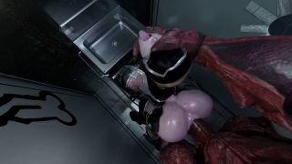 Lsd131313 - the monster met her in the toilet and impregnated her with a huge penis-0