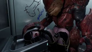 Lsd131313 - the monster met her in the toilet and impregnated her with a huge penis-2