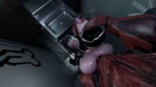 Lsd131313 - the monster met her in the toilet and impregnated her with a huge penis-9