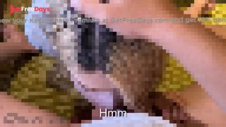 A girlfriend who gives a blowjob just to get her boyfriends attention-8
