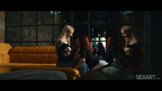 Lesbimania Mia Evans & Amber Kawaii - Let's Talk About Us - GirlGirl-1