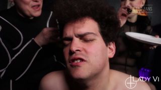 porn video 39 foot fetish flats Satanatrix – Lady Vi, Duchess And Houseboy Aidan – Pizza Fucker, handjob on feet porn-0