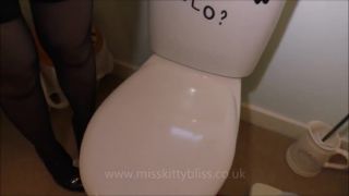 xxx video clip 11 tampon fetish pov | Miss Kitty Bliss &Amp; Ava Black - Emergency Toilet POV | toilet slavery-1