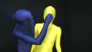 7113 Carnivorous Zentai Girl Ecstasy For The First Time-1