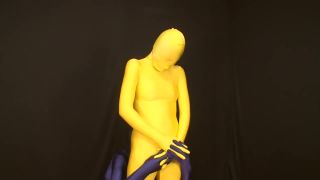 7113 Carnivorous Zentai Girl Ecstasy For The First Time-2