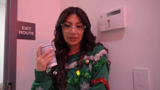 7142 Horny Office Christmas Party Hookup with Big Titty Latin...-1