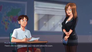 New XXX Games - He Fucked with His French Teacher (18 ) - Summertime Saga New Update-3