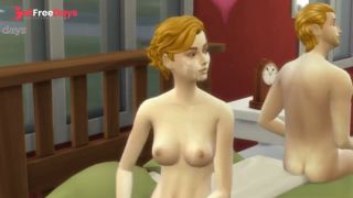 [GetFreeDays.com] Homero y Bart se divierten con la zorra de Lisa en Sims4 Sex Stream November 2022-8