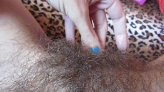 cuteblonde666 Hairy big clit pussy close up orgasm - Orgasms-9